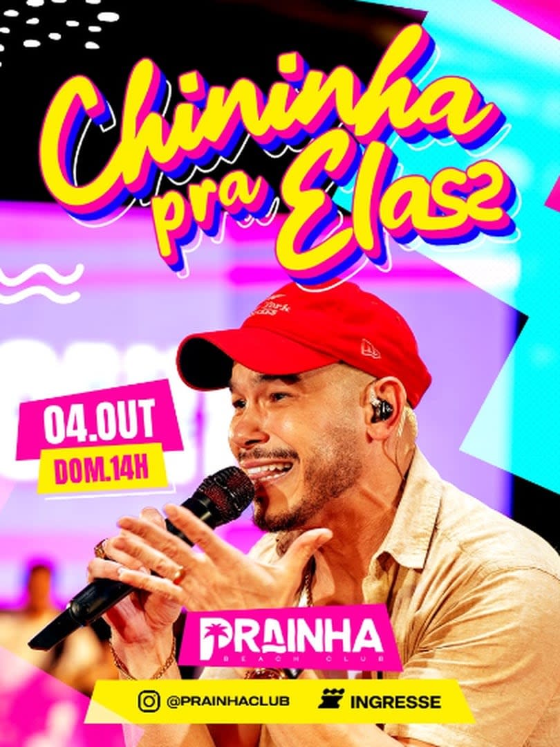 Chininha Pra Elas no Prainha Club
