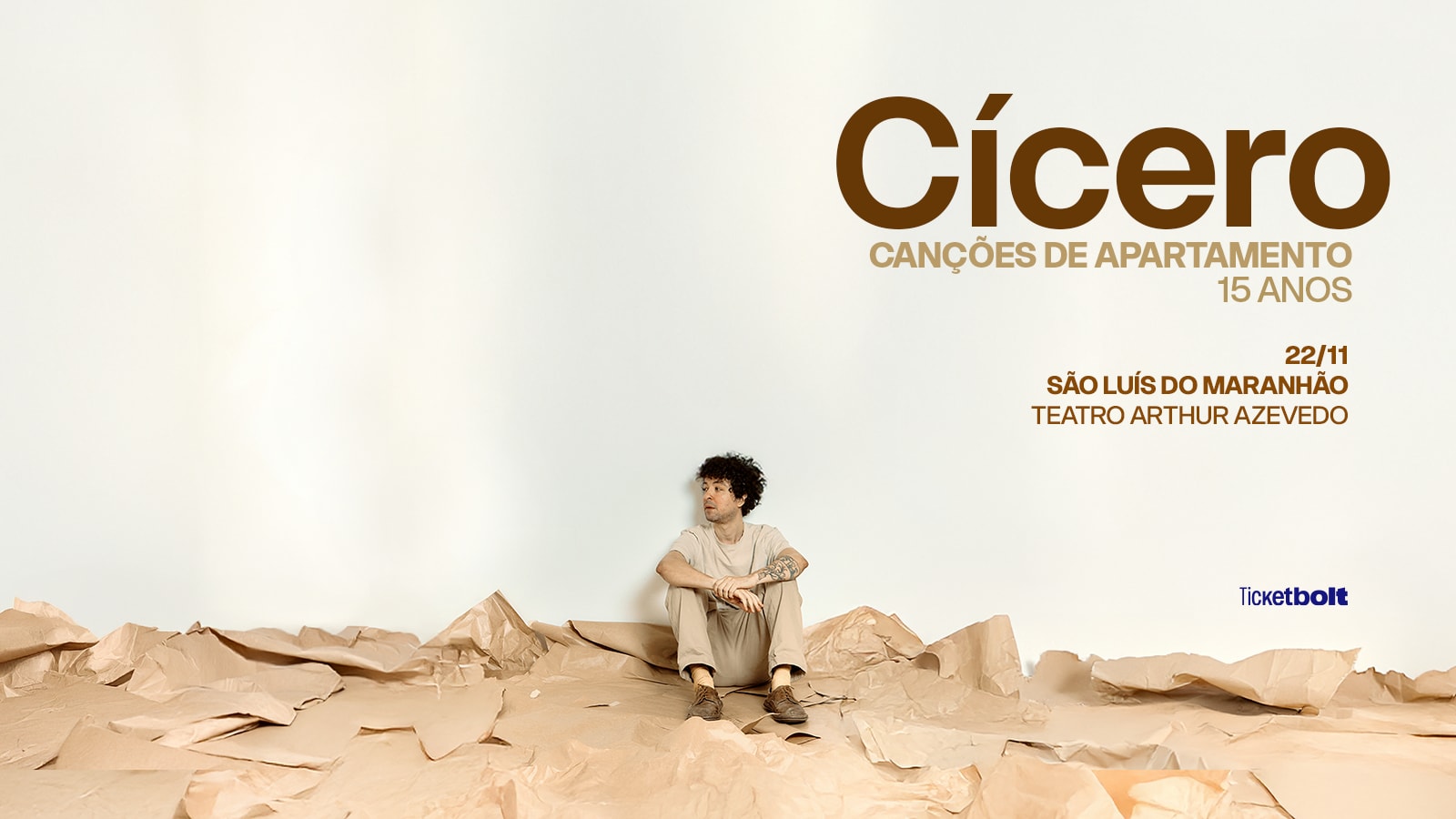 Cícero - Turnê 15 Anos Canções de Apartamento