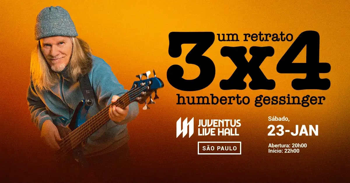 Humberto Gessinger Turnê 3x4 Um Retrato