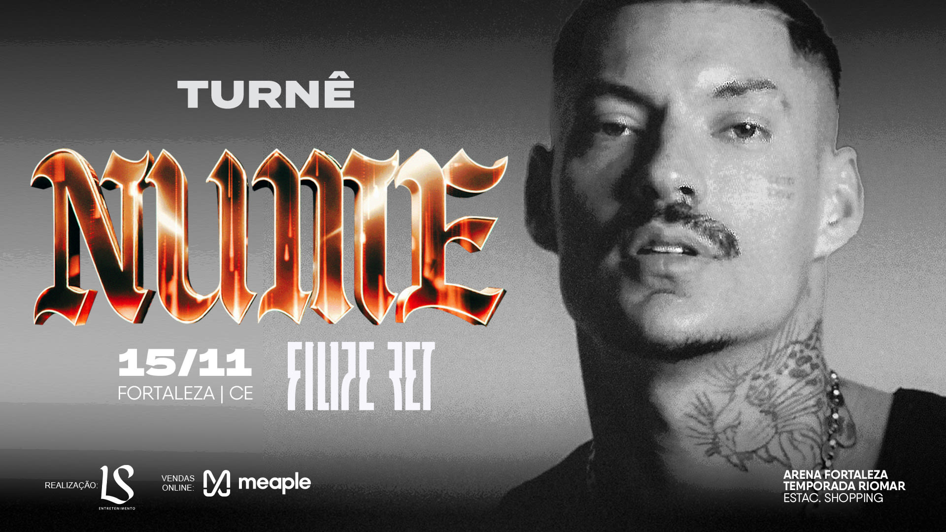 Filipe Ret em Fortaleza: Nume Tour na Arena Fortaleza