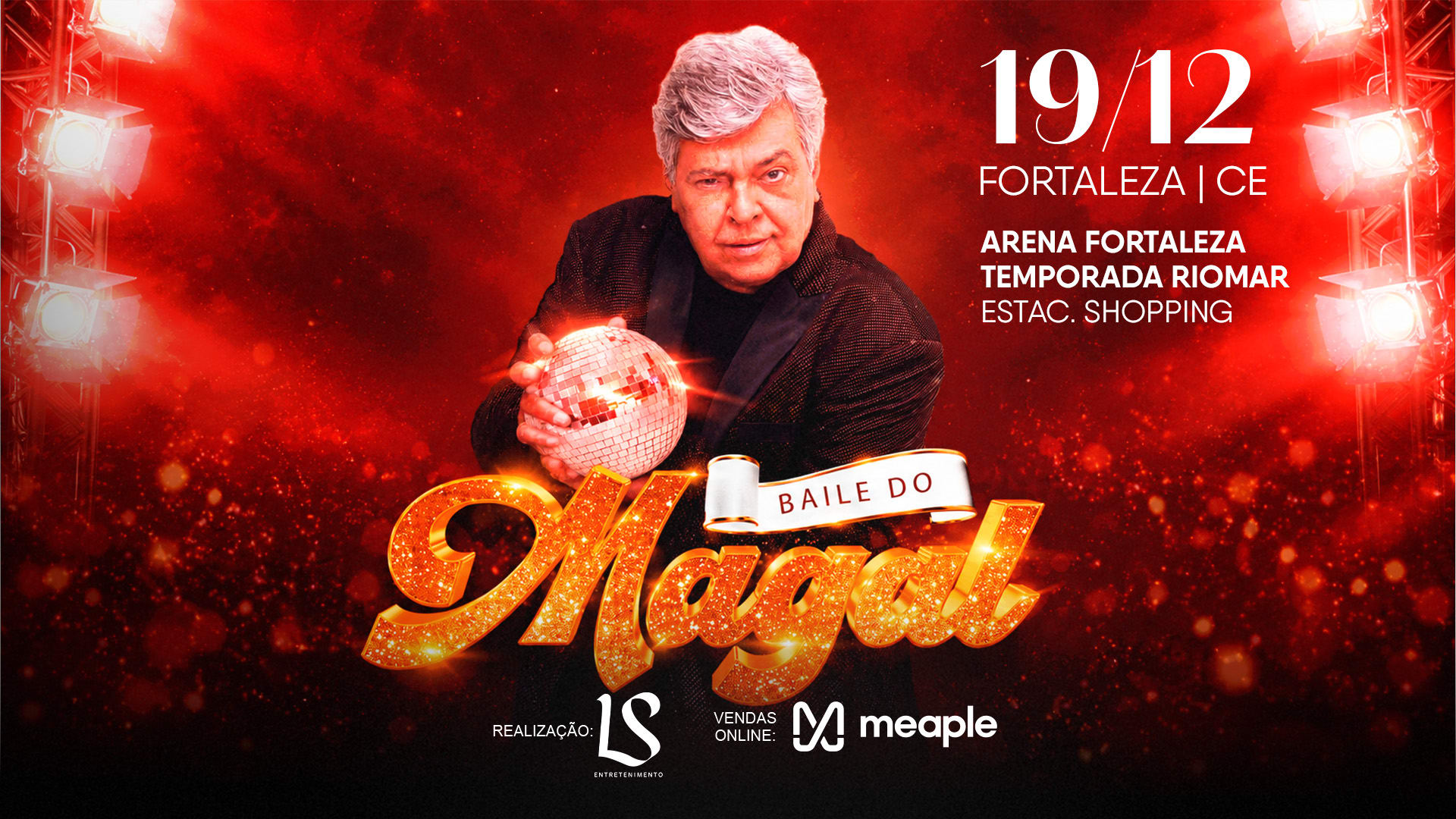 Sidney Magal em Fortaleza: Baile do Magal na Arena Fortaleza