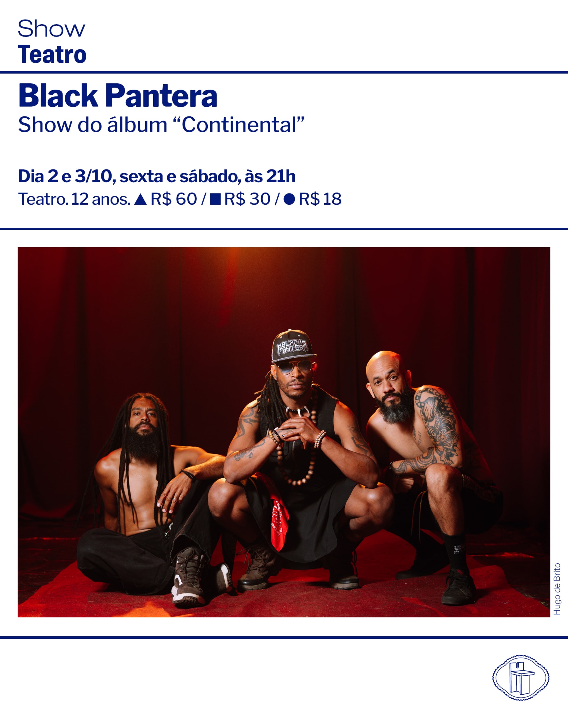 Black Pantera - Show do álbum Continental