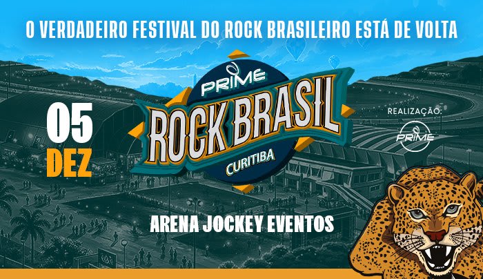 Prime Rock Brasil - Curitiba - 2026
