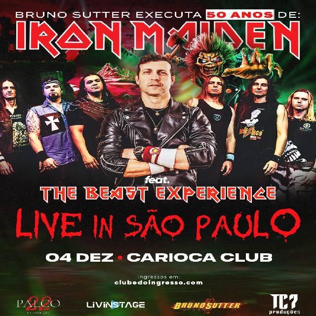 Bruno Sutter Executa Iron Maiden! Comemorando 50 Anos da Banda
