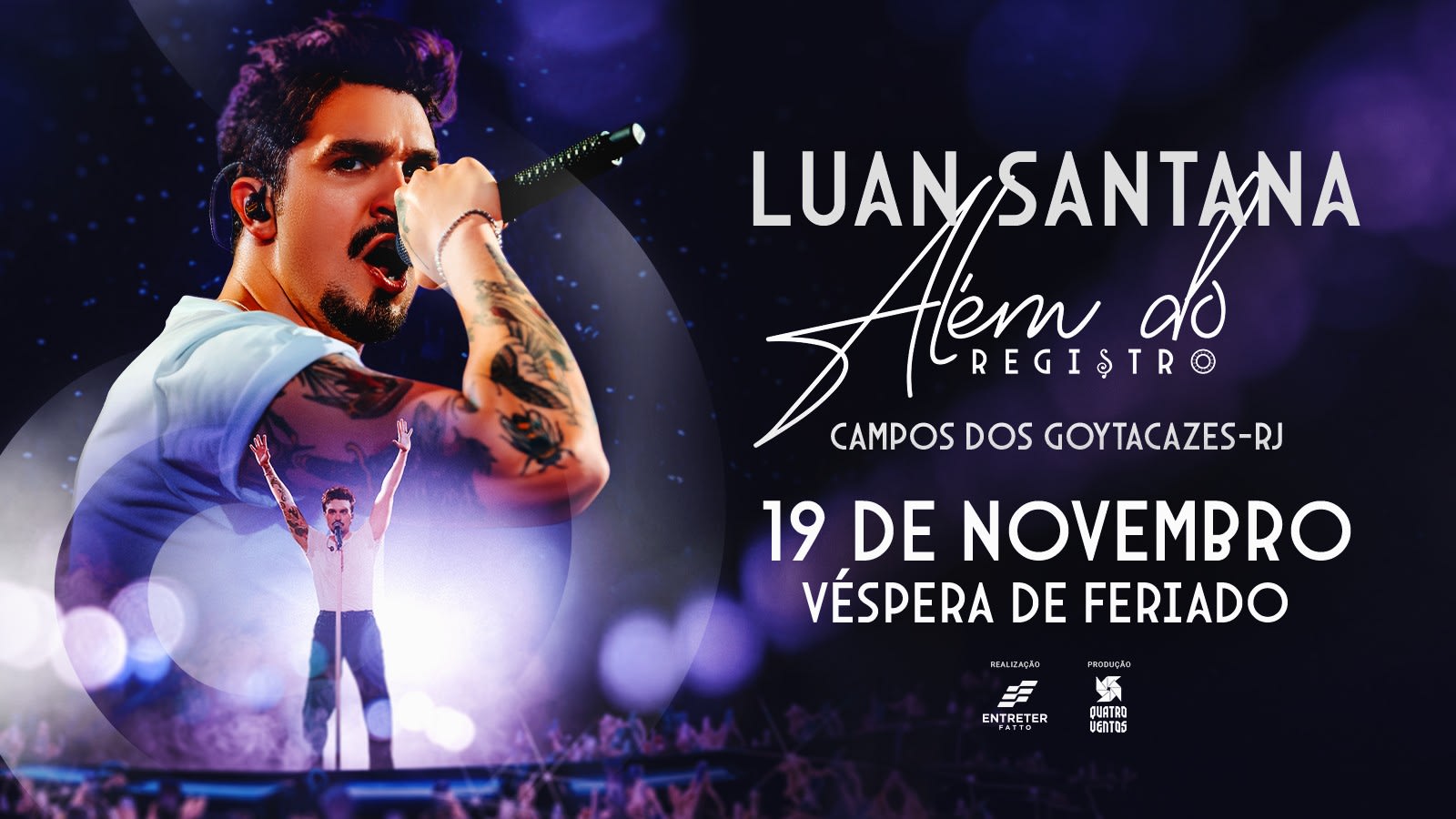 Luan Santana - Além do Registro - Campos dos Goytacazes
