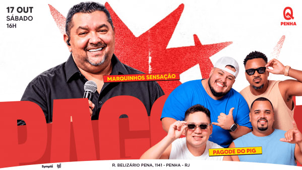 MARQUINHOS SENSAÇÃO + PAGODE DO PIG na BATUQ!!!