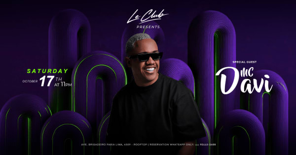 MC Davi @ Le Club