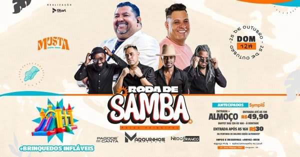 Marquinhos Sensação - Nego Branco - Pagode do Canta Palco Principal no Musta Gastro Beach Itaquera