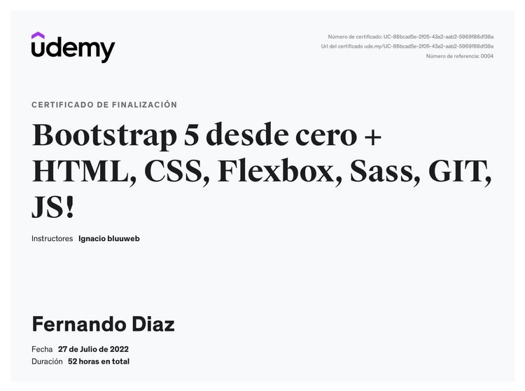 Bootstrap 5 Desde Cero a Experto