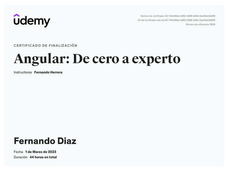 Angular de cero a experto