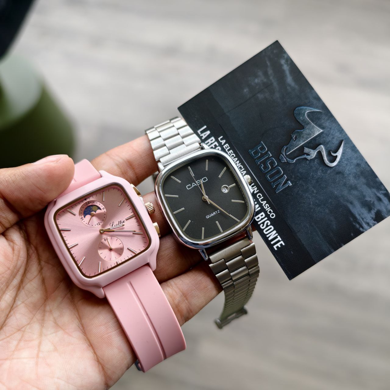 Foto de cliente de los relojes