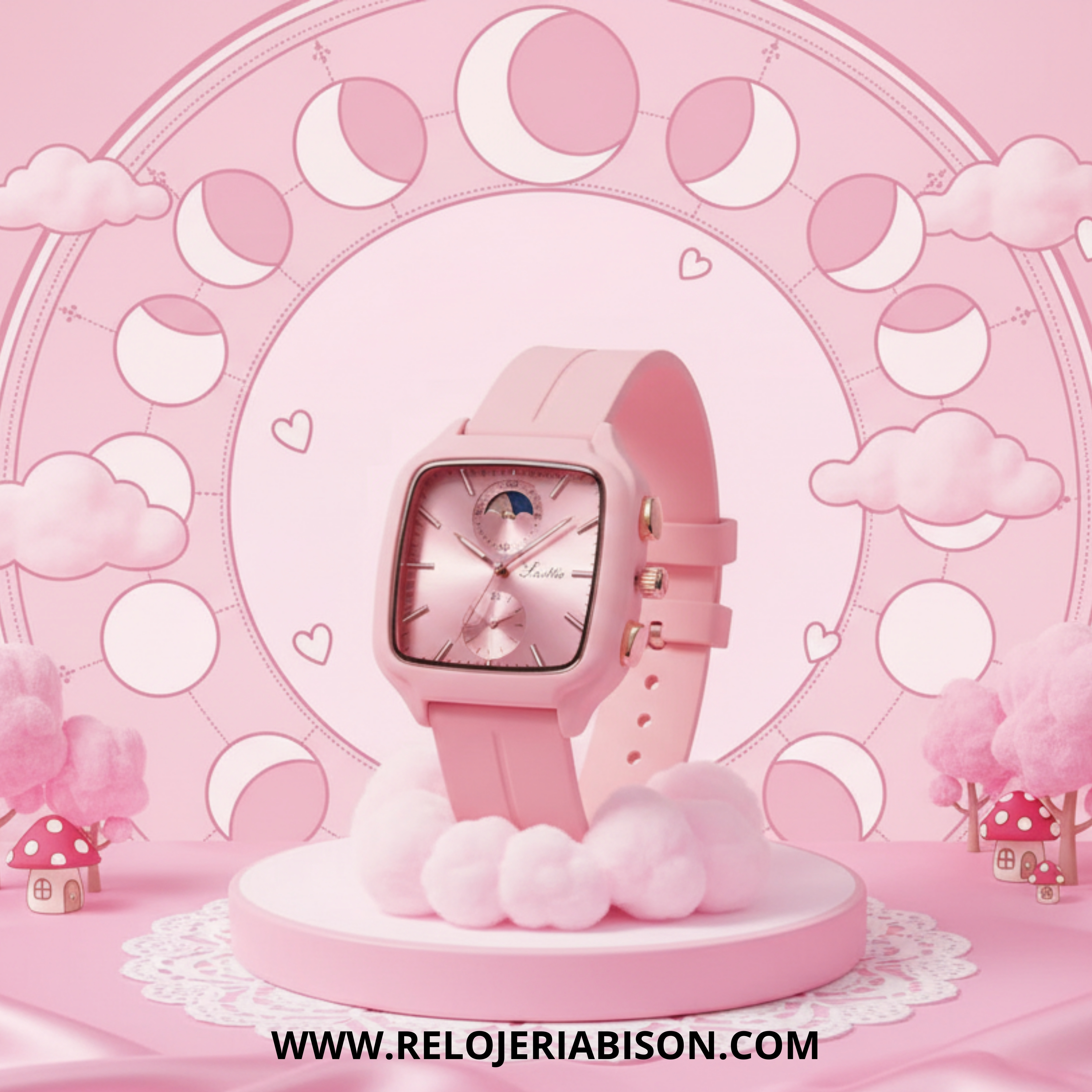 Detalle del reloj Sanda 3002