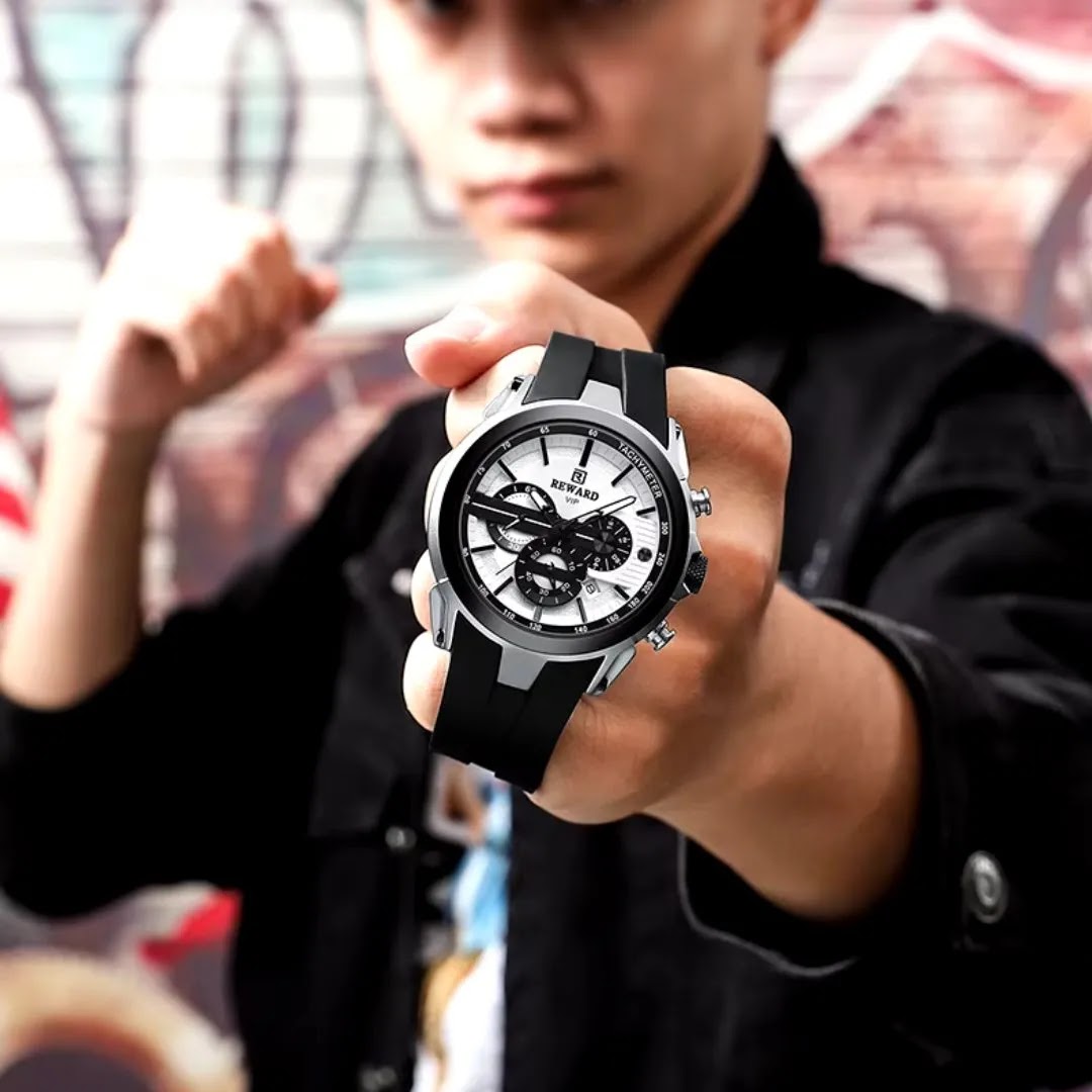 Vista frontal Reloj REWARD