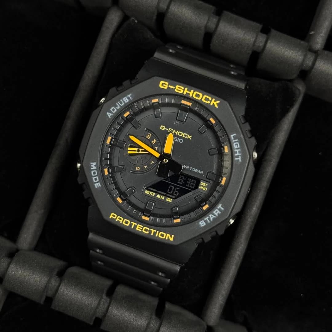 Vista frontal Reloj G-Shock Oak Negro