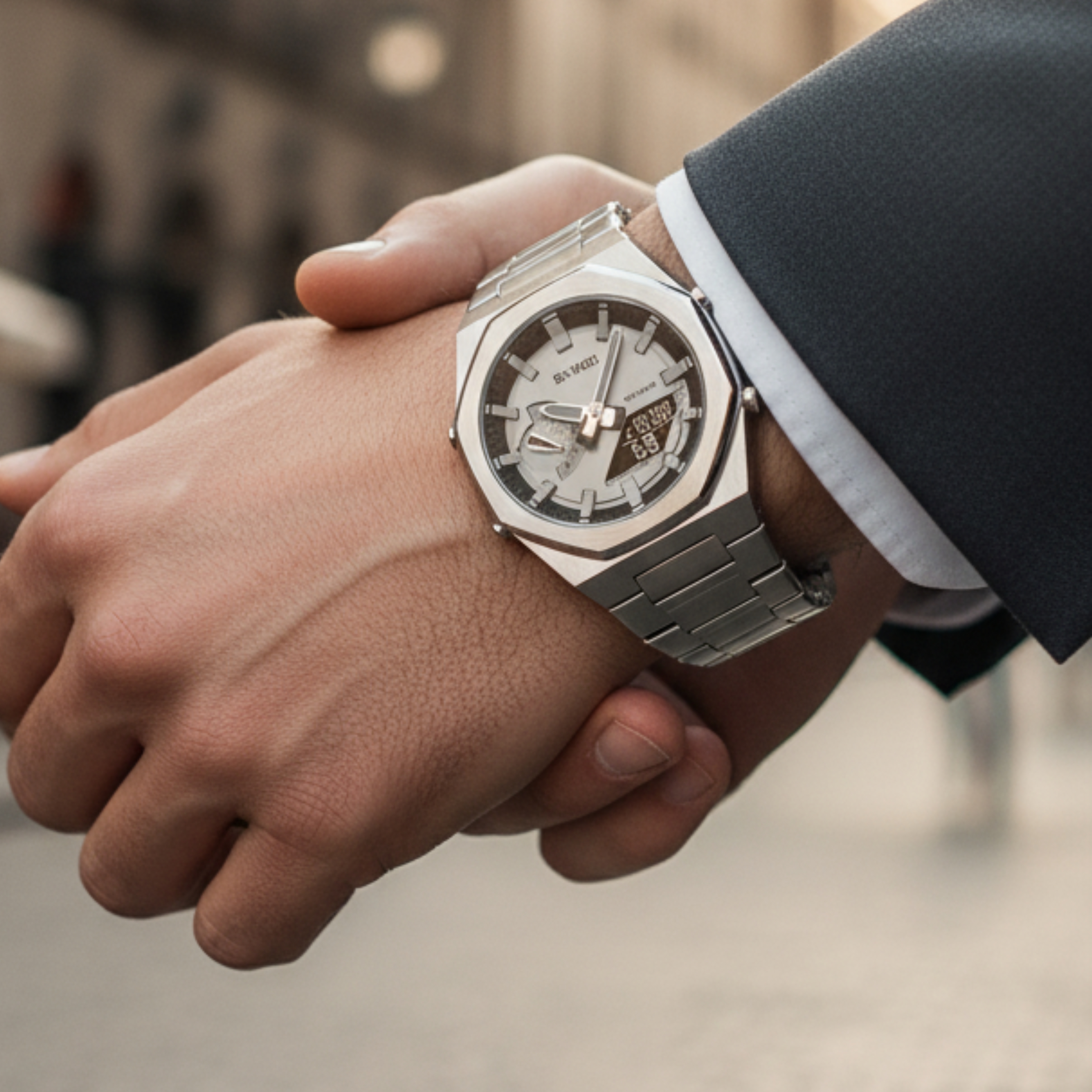 Vista frontal del Reloj SKMEI