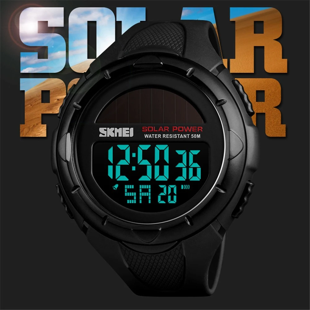 Reloj SKMEI SOLAR vista 1