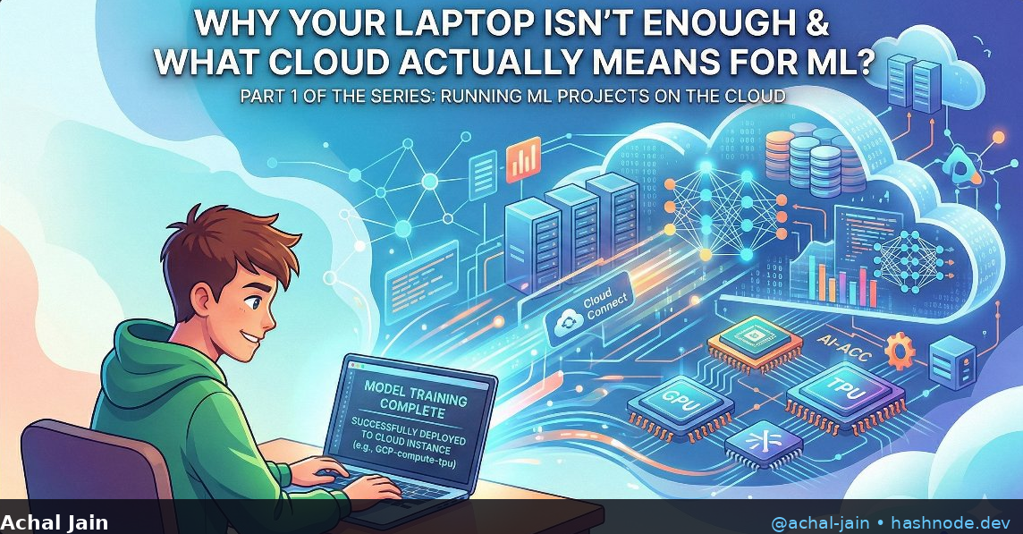 Why Your Laptop Isn't Enough: What 'Cloud' Actually Means for ML