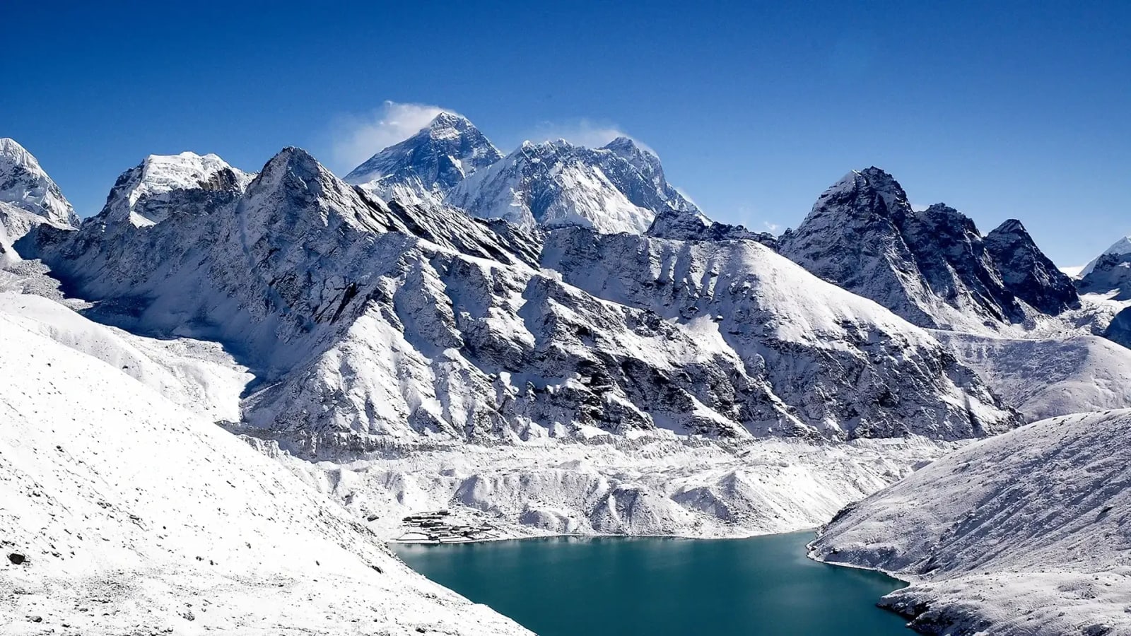 Everest Base Camp with Gokyo Lakes trek scenery