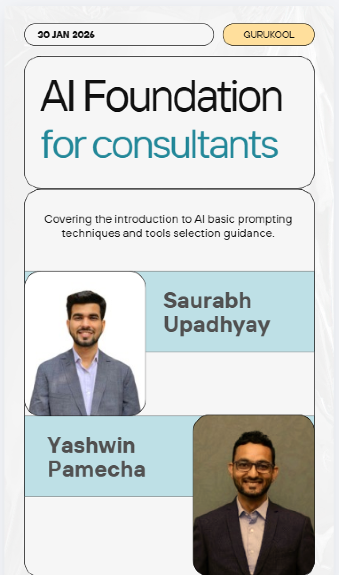 AI Foundation for consultants
