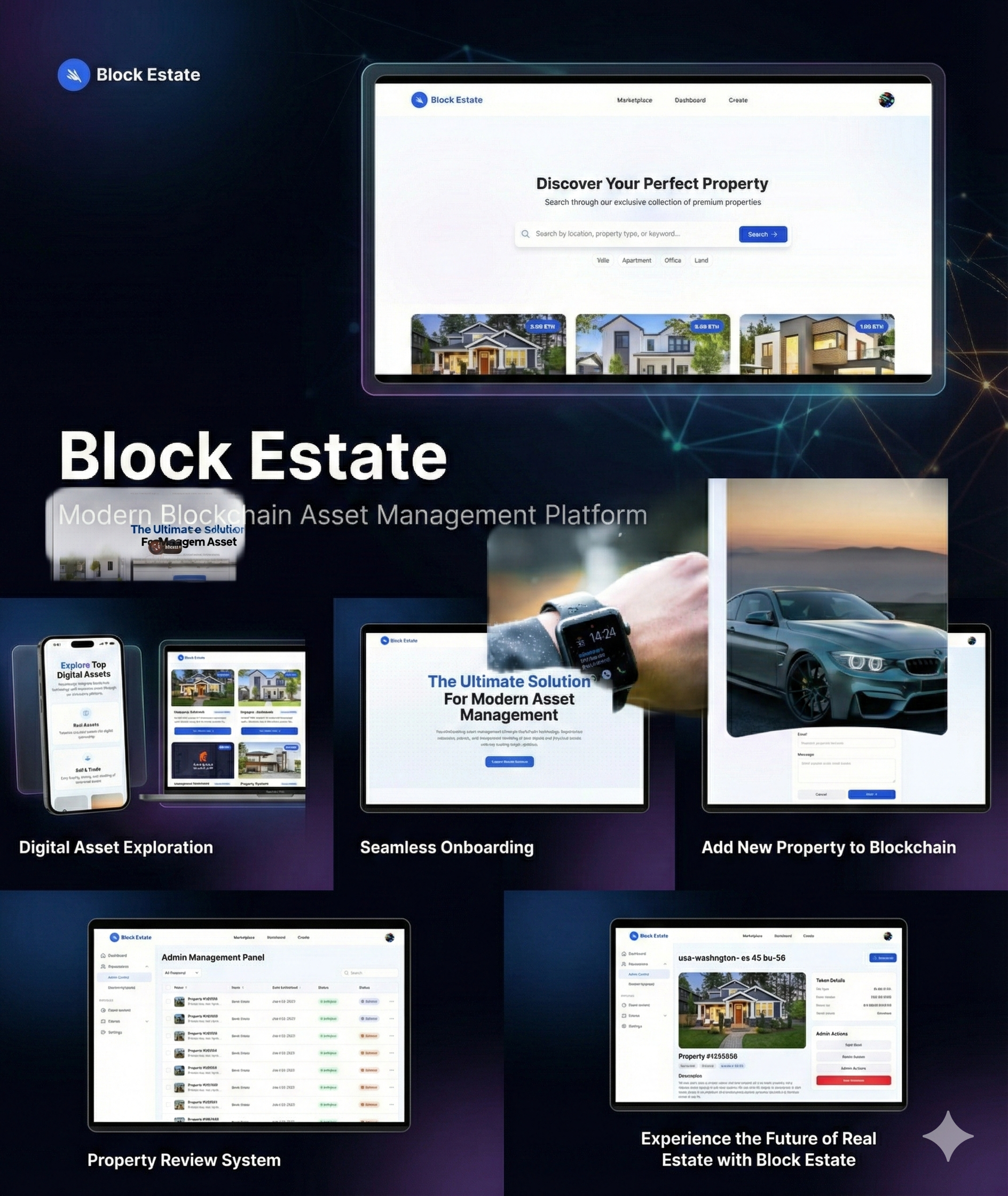 Tokenzation Dao Store- Full Blockchain Assets app With Solidity