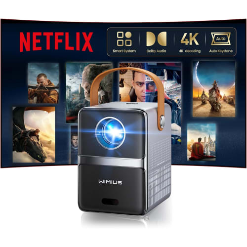 4K Vidéoprojecteur 4K【Netflix Inclus 】 30000LM