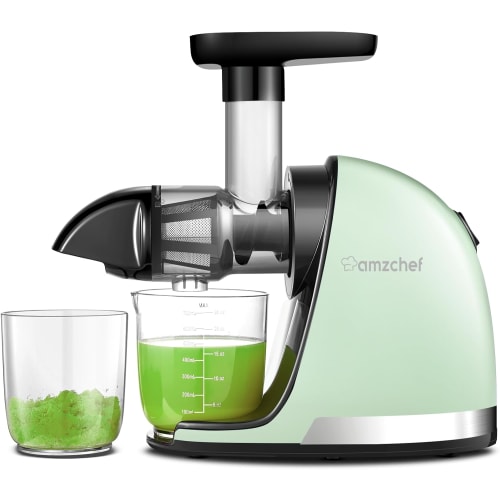AMZCHEF Extracteur Jus Fruits Légumes Extracteur Jus