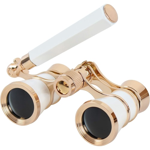 AOMEKIE Jumelles Théatre Lorgnette Poignée Jumelles