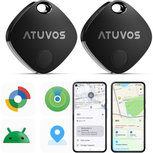ATUVOS Air Tag Traceur Lot Tag Tracker