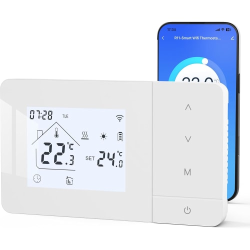 BEOK CONTROLS Beok Thermostat Chaudiere gaz Pile