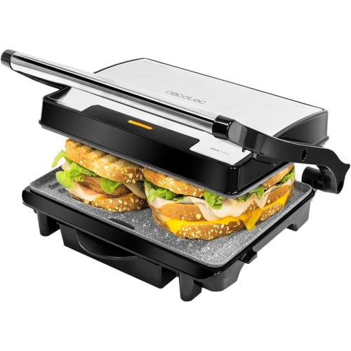 Cecotec Grill électrique 750 Full .Revêtement pierre