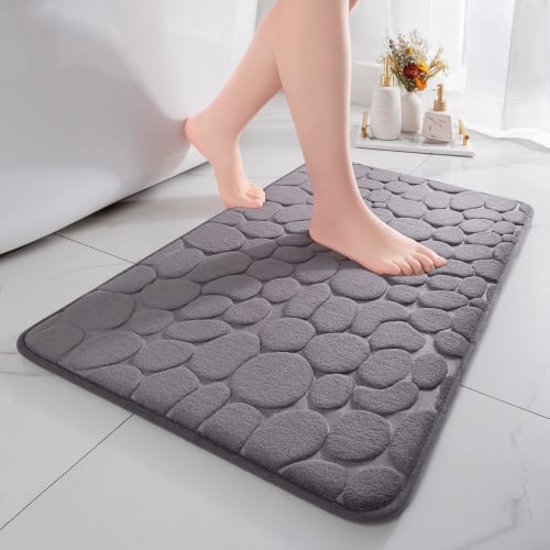 Chakme Tapis Bain Mousse mémoire Forme Tapis Douche