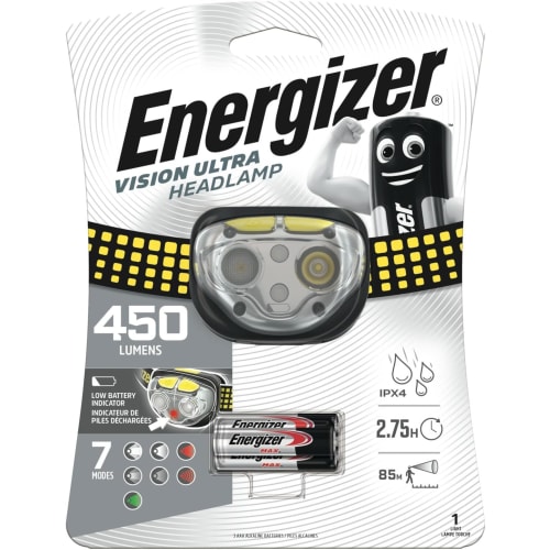 Energizer Lampe Frontale Vision HD