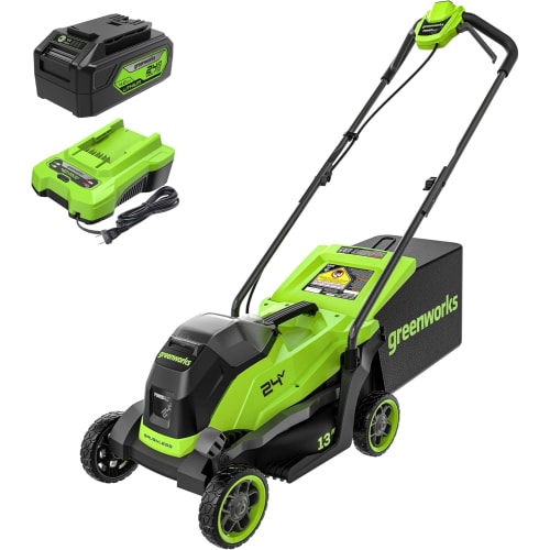Greenworks 24V Tondeuse Gazon Moteur sans Brosse