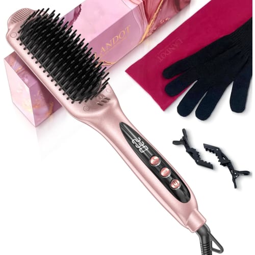 LANDOT Brosse Lissante Chauffante Ionique: Lisseur