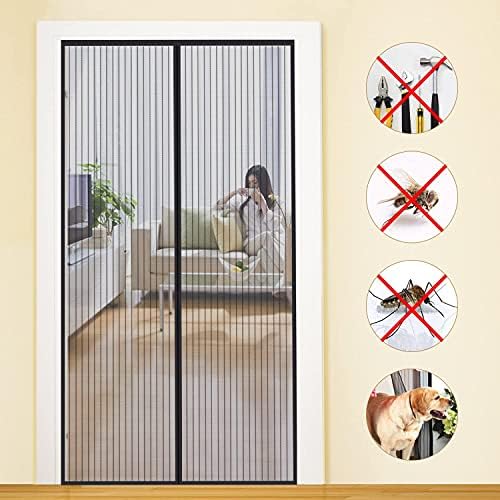 MYCARBON Moustiquaire Porte-Fenêtre Magnétique 120x
