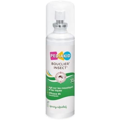 Pediakid Bouclier Insect'- Spray Répulsif Huiles