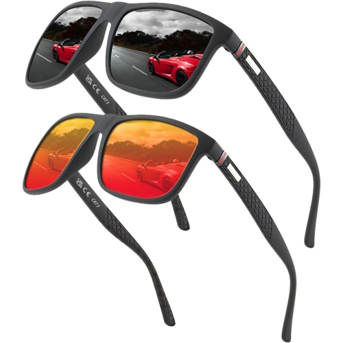 Perfectmiaoxuan Lunettes soleil polarisées hommes femmes;
