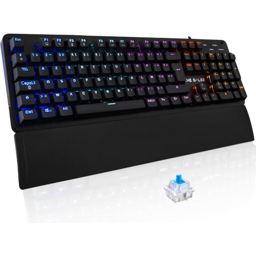 The G-Lab Keyz Carbon E Clavier Mécanique Gamer Azerty