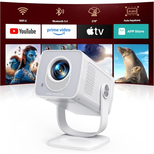 TOPTRO Projecteur 4K【App Intégrée Auto Keystone】