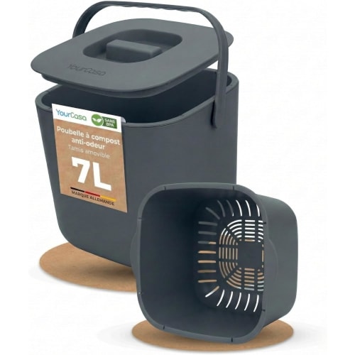 YourCasa ® Poubelle Bio Cuisine Poubelle Compost