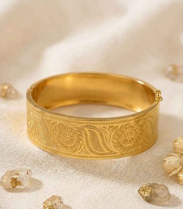 Bracelet Rétro Gravé