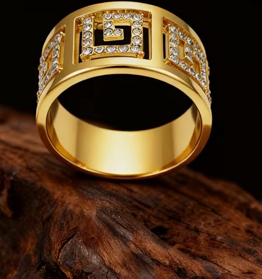 Bague de luxe rétro