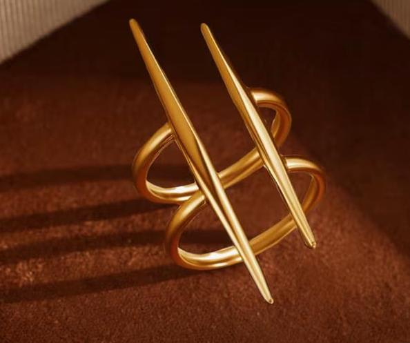 Bague audacieuse