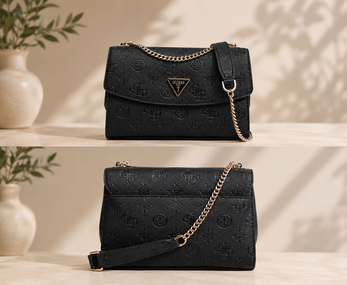 Sac Guess noir iconique