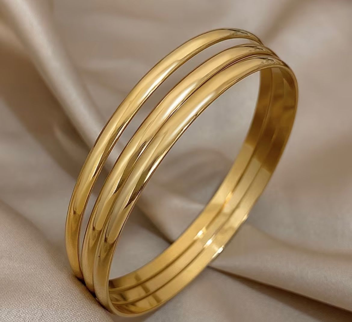 Ensemble de 3 bracelets bangles