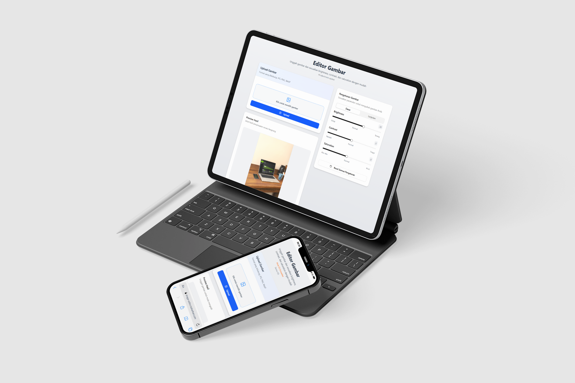 Advanced Web Image Editor