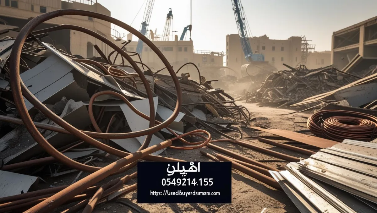 شراء سكراب الحديد والنحاس في الدمام