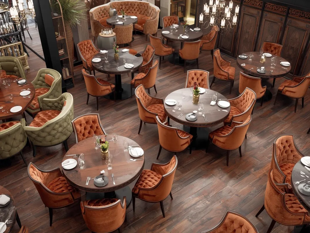 تجهيز مطاعم بالأثاث