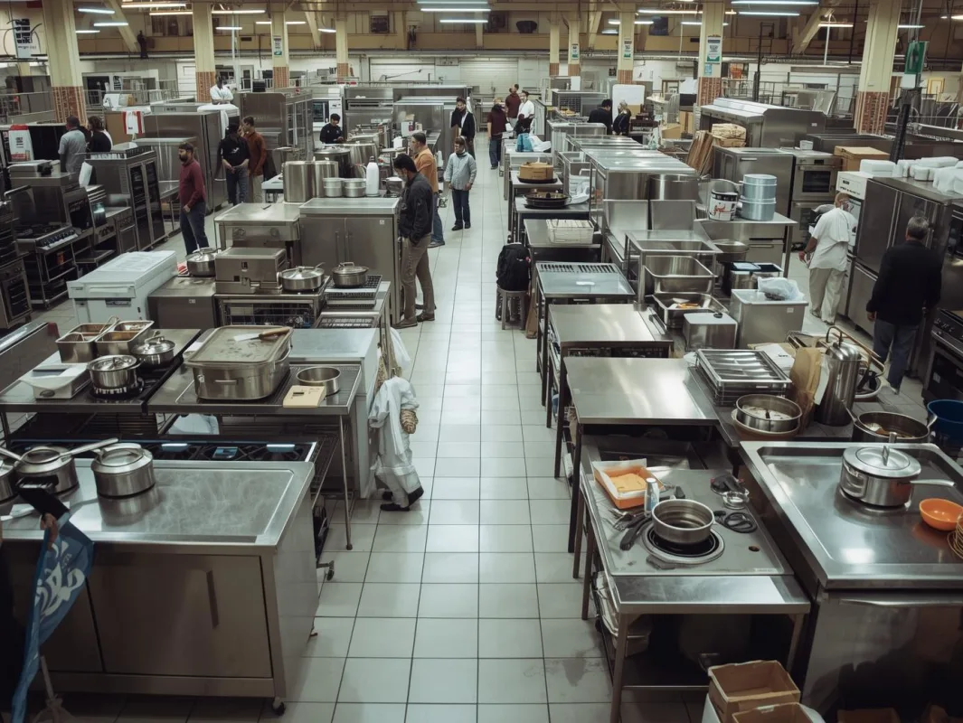 بيع معدات مطاعم مستعملة