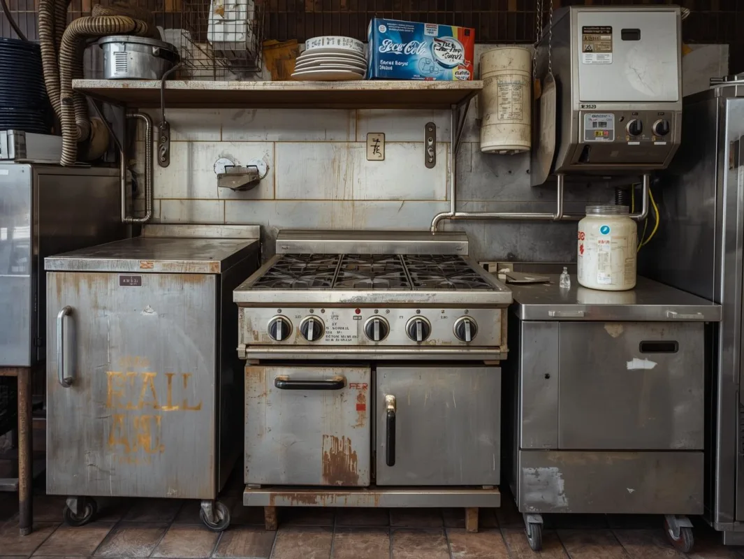 بيع معدات مطاعم مستعملة